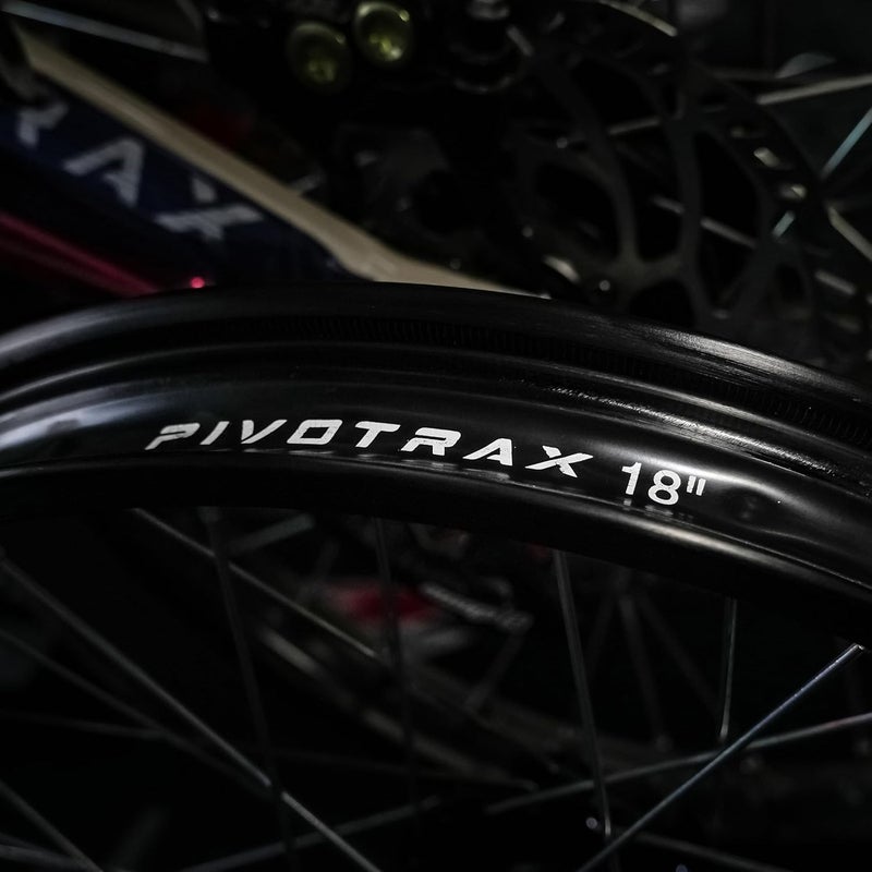 PIVOTRAX Motorcycle Rim Strip (2 Pack) – Durable Rubber Rim Tape with Valve Stem Hole, Tube Protection - Image 2